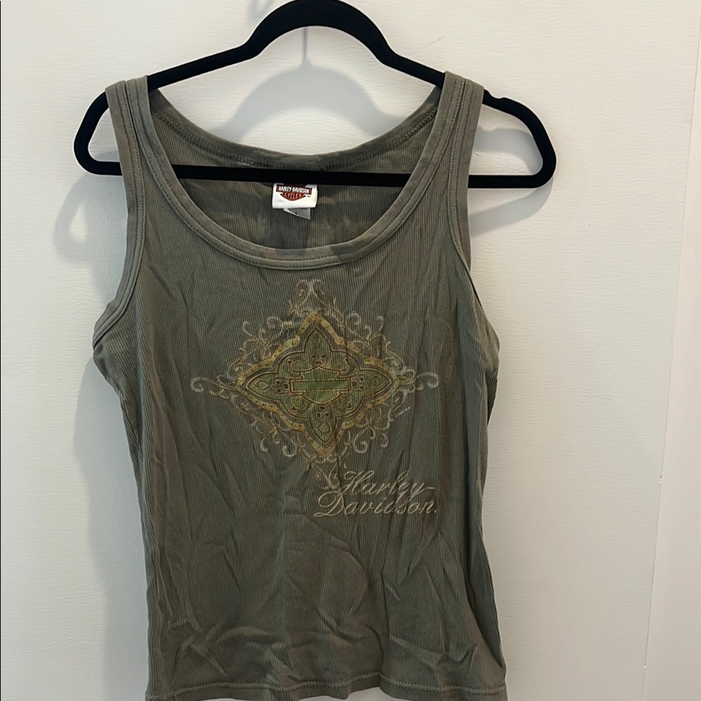 Harley-Davidson Women's Olive Tank Top